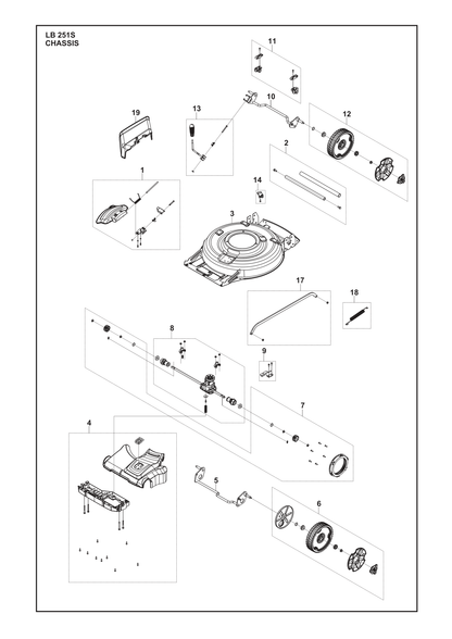 Husqvarna 547084301 onderdelentekening - positie 8