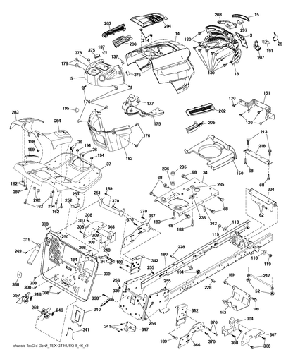 Husqvarna 589006802 onderdelentekening - positie 304