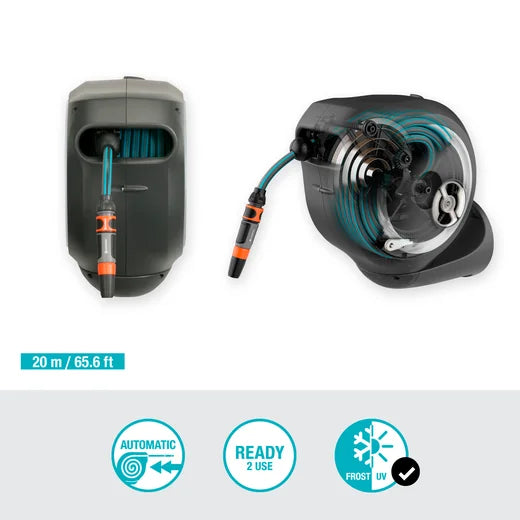 GARDENA Wandslangenbox RollUp M – 20 m-keizers.nu