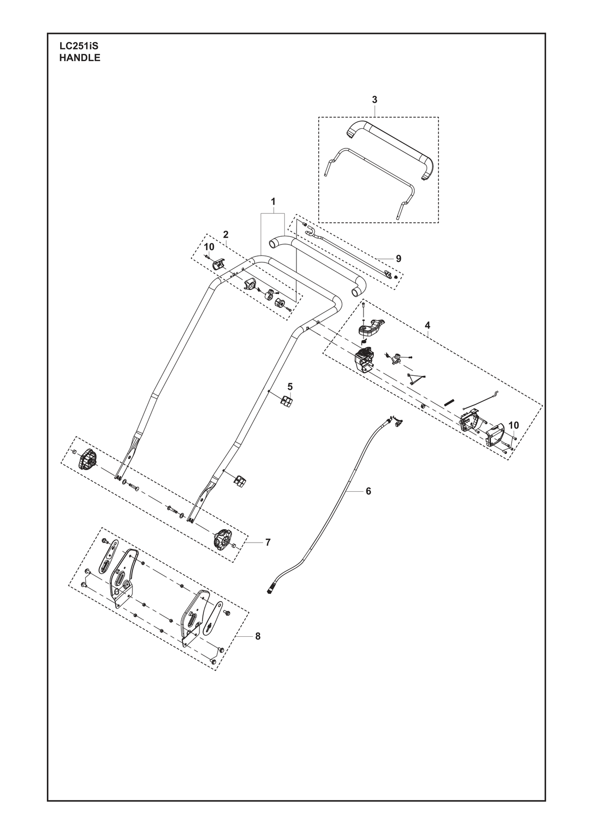 Husqvarna 547210801 onderdelentekening - positie 9