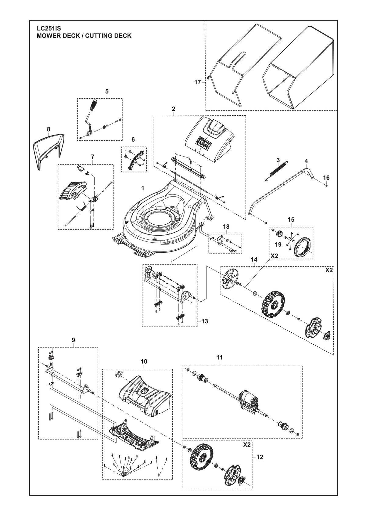 Husqvarna 547210701 onderdelentekening - positie 11