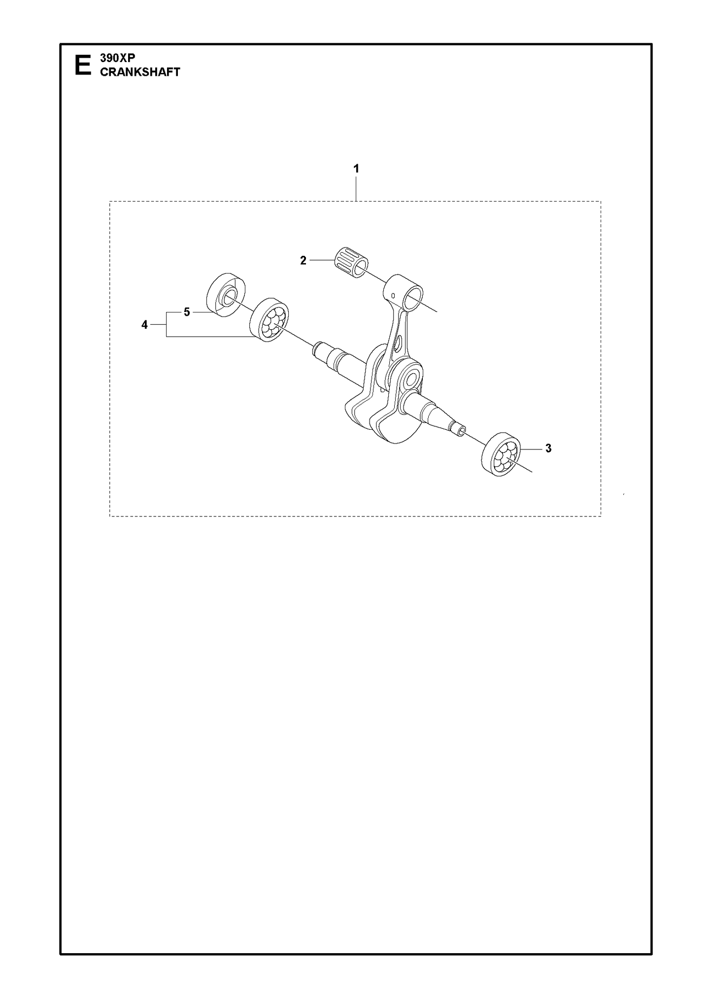 Husqvarna 503993406 onderdelentekening - positie 1