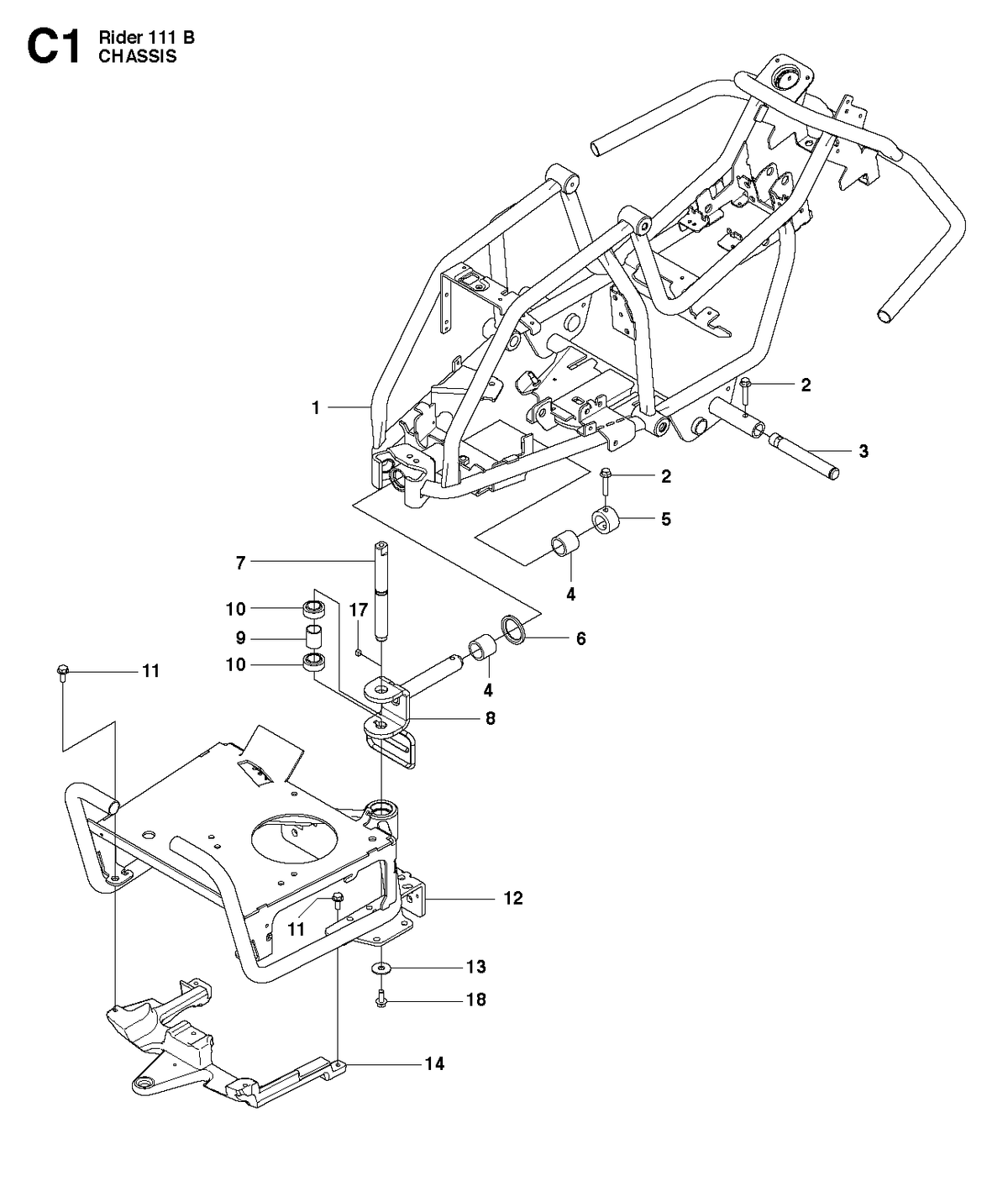 Husqvarna 522423101 onderdelentekening - positie 12