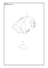 Husqvarna 578229701 onderdelentekening - positie 1