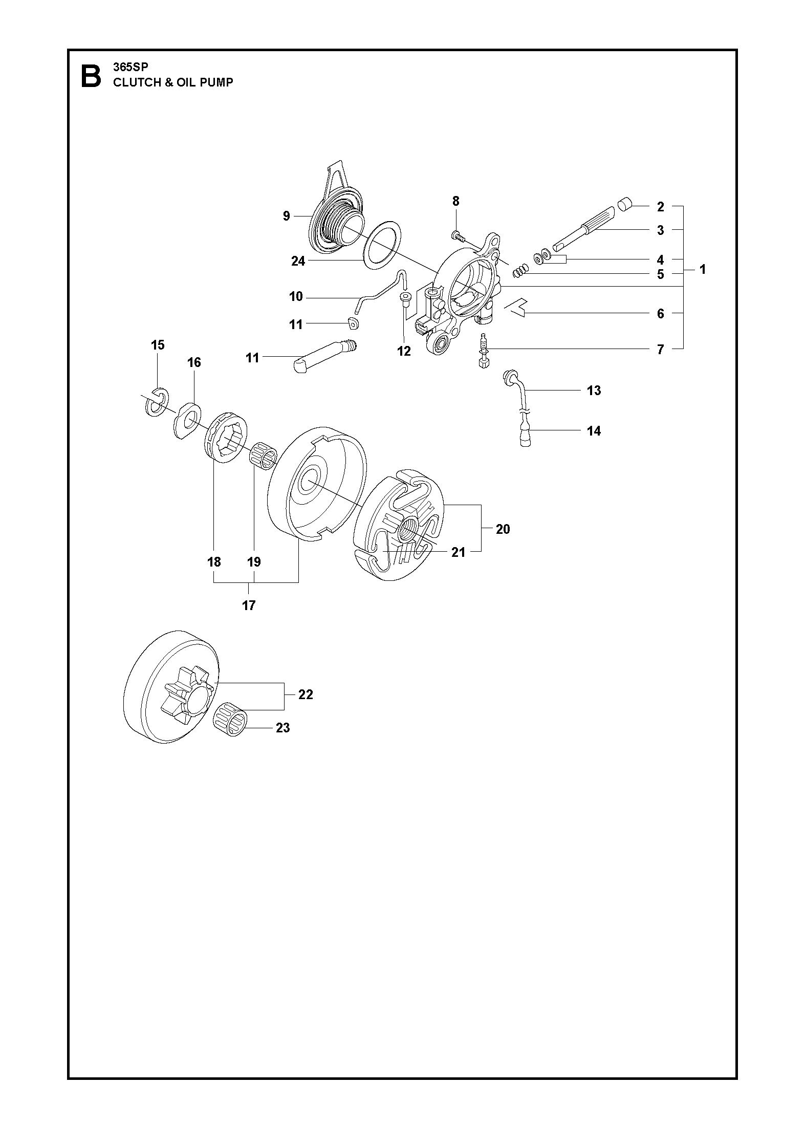 Husqvarna 503756102 onderdelentekening - positie 9