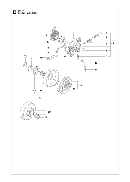 Husqvarna 503756102 onderdelentekening - positie 9