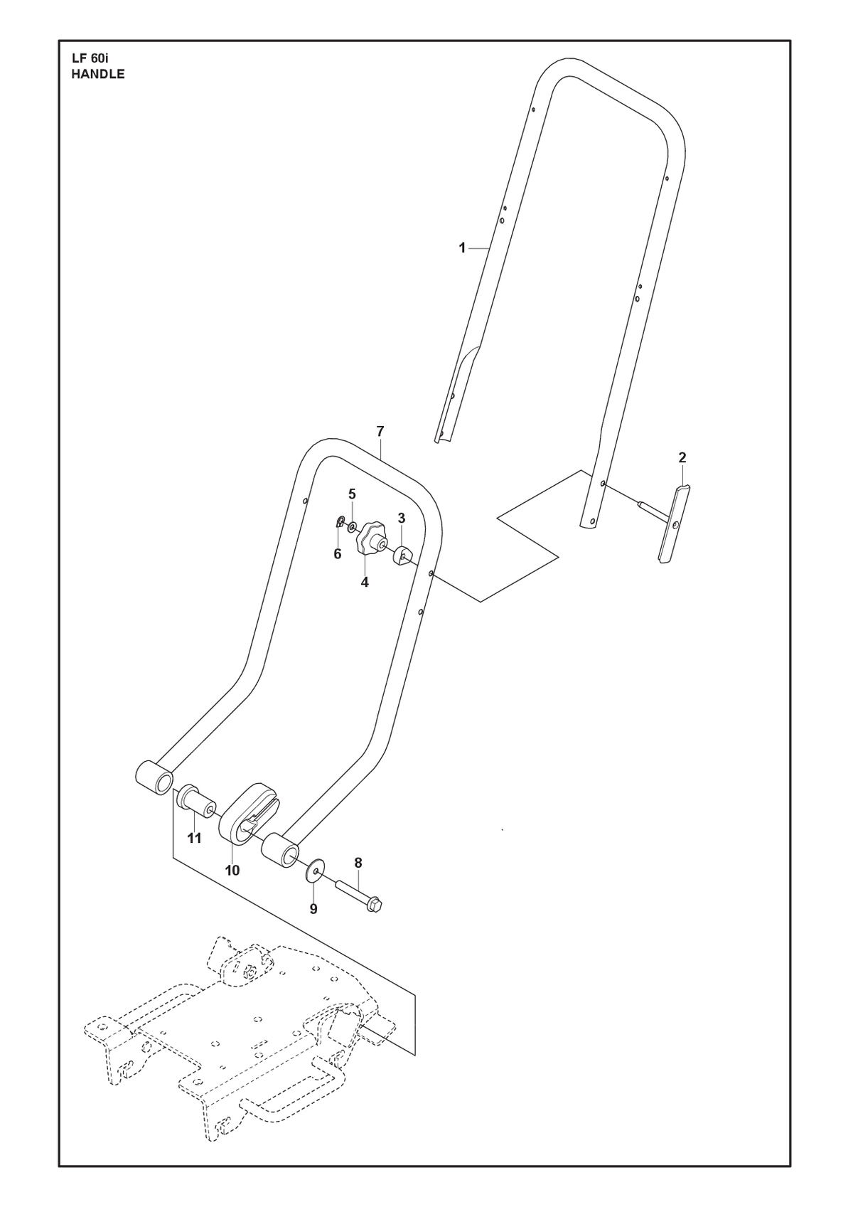 Husqvarna 594265501 onderdelentekening - positie 6