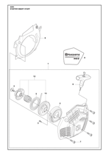 Husqvarna 547061002 onderdelentekening - positie 9