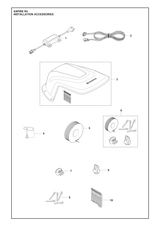 Husqvarna 529532606 onderdelentekening - positie 1