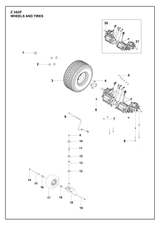 Husqvarna 547403437 onderdelentekening - positie 17