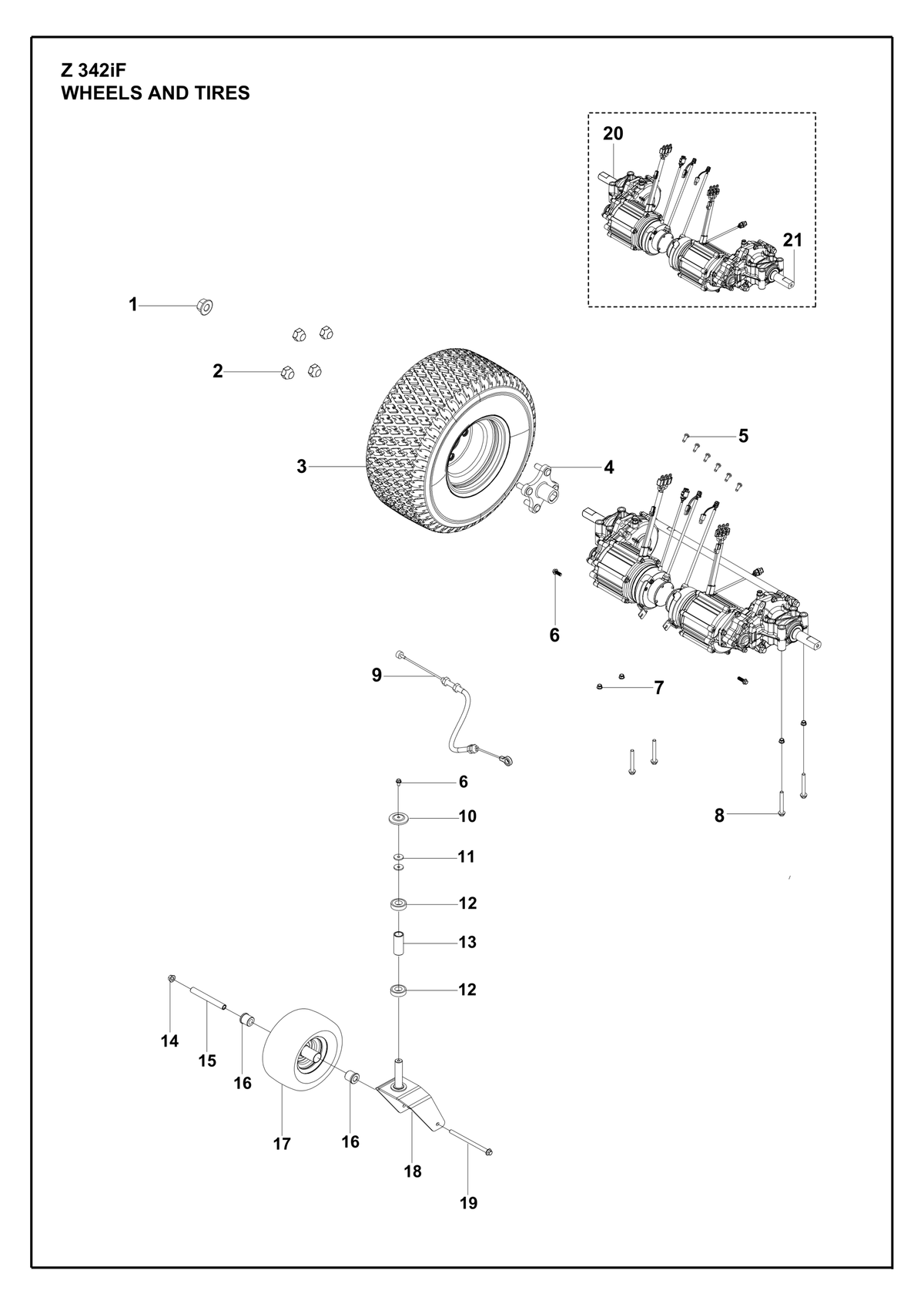 Husqvarna 547403443 onderdelentekening - positie 10