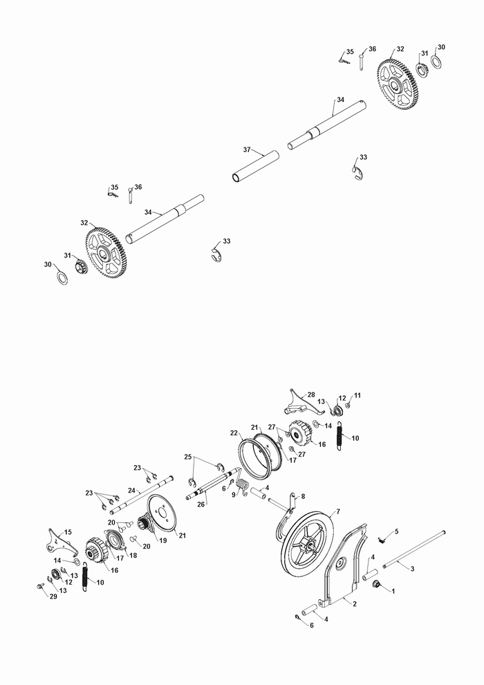 Husqvarna 872050506 onderdelentekening - positie 20