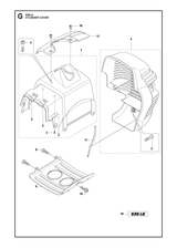 Husqvarna 576998623 onderdelentekening - positie 18
