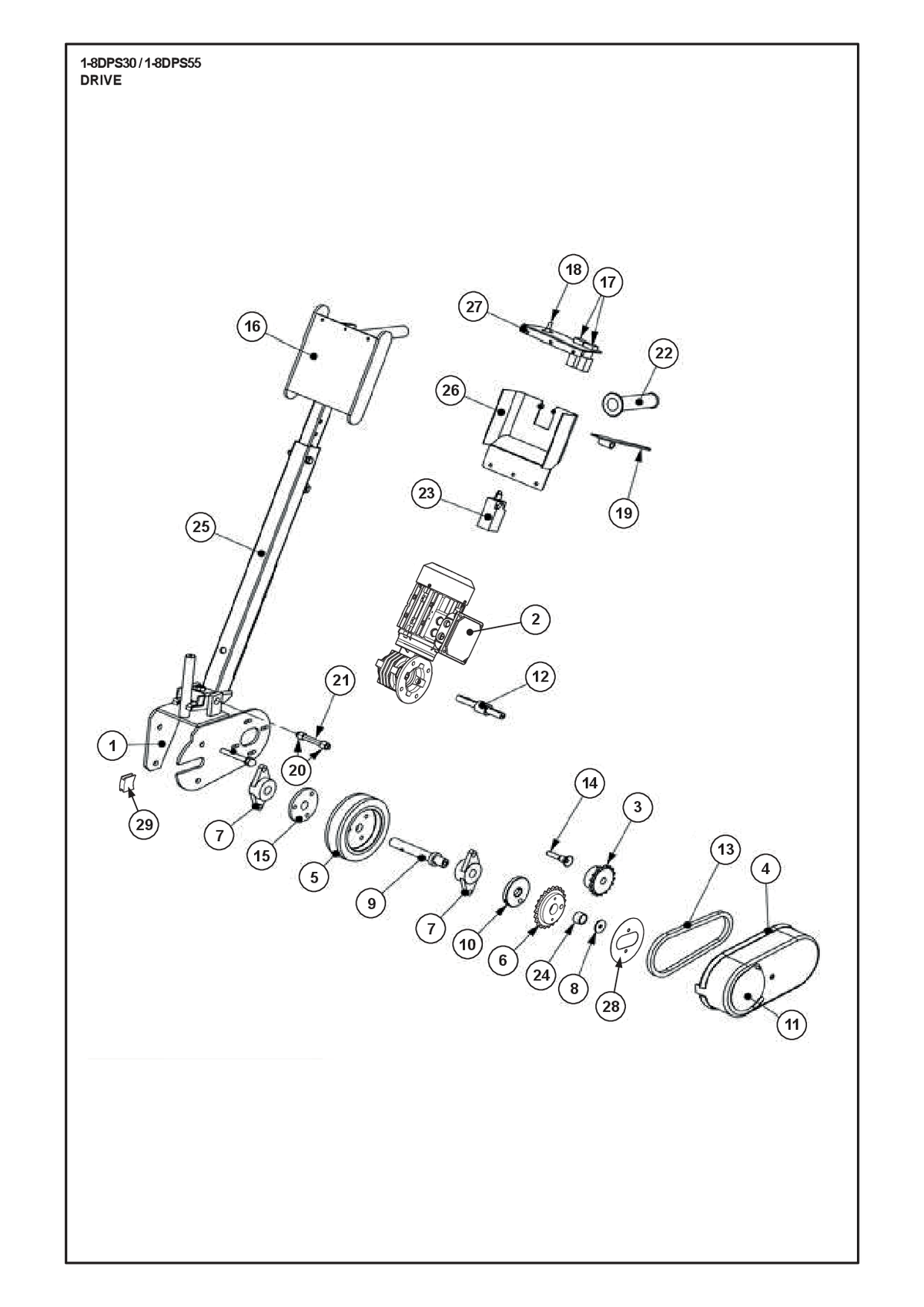 Husqvarna 534846601 onderdelentekening - positie 20