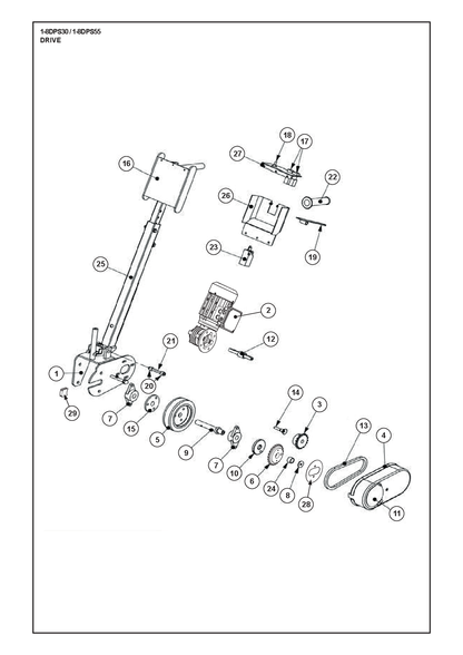 Husqvarna 534846601 onderdelentekening - positie 20