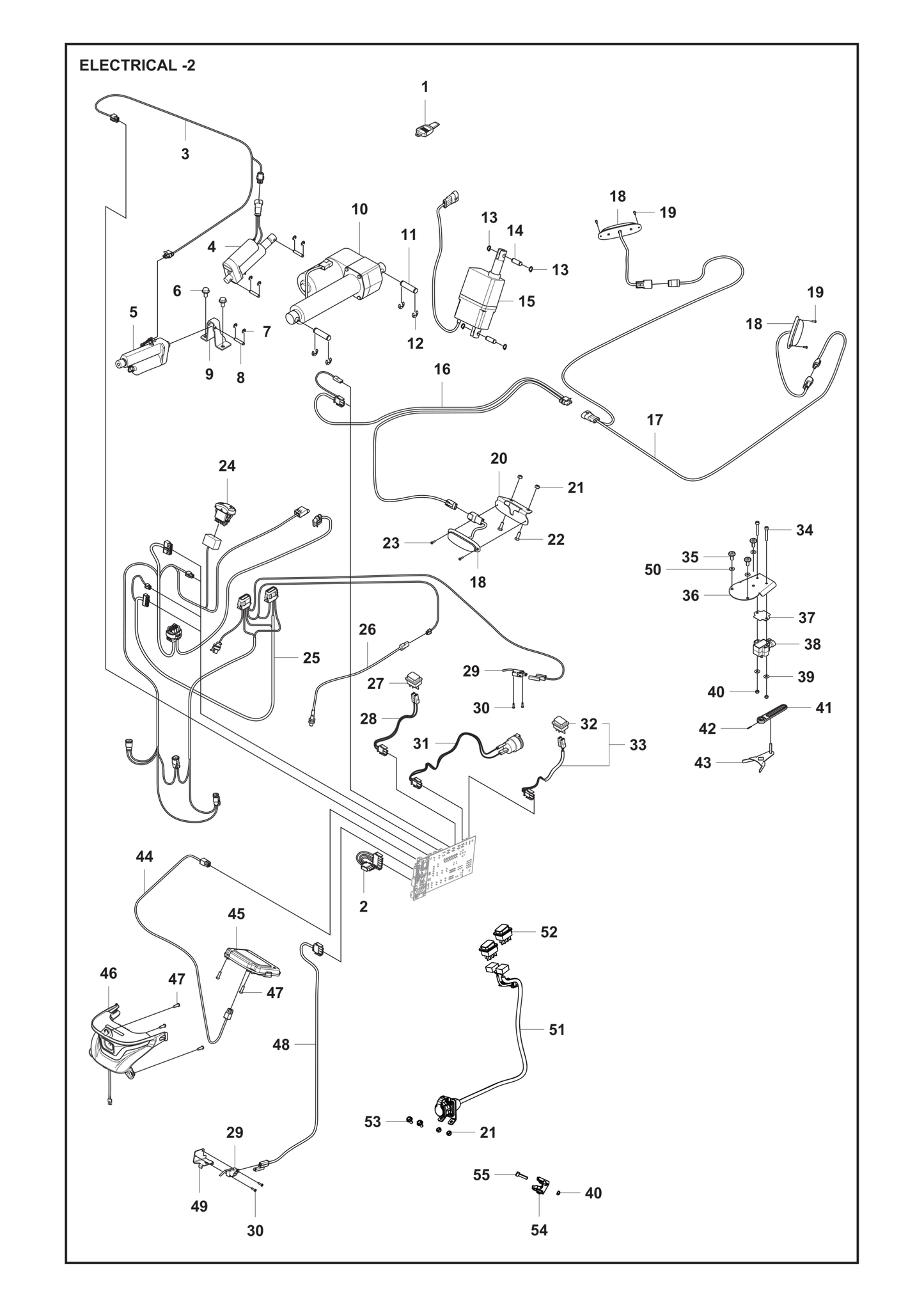 Husqvarna 504456001 onderdelentekening - positie 39