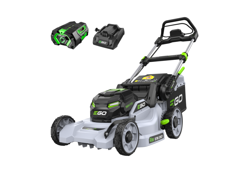 EGO LM1912E Duwgrasmaaier set 47 cm met 4,0Ah accu en lader