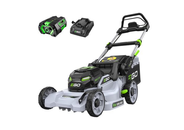 EGO LM1912E Duwgrasmaaier set 47 cm met 4,0Ah accu en lader