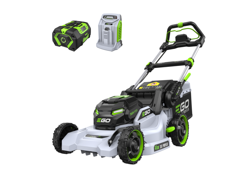 EGO LM1914E-SP Zelfrijdende grasmaaier set 47 cm (6,0Ah + snellader)