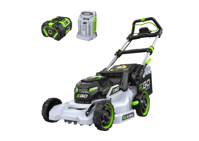 EGO LM1914E-SP Zelfrijdende grasmaaier set 47 cm (6,0Ah + snellader)