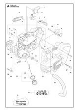 Husqvarna 578229001 onderdelentekening - positie 30