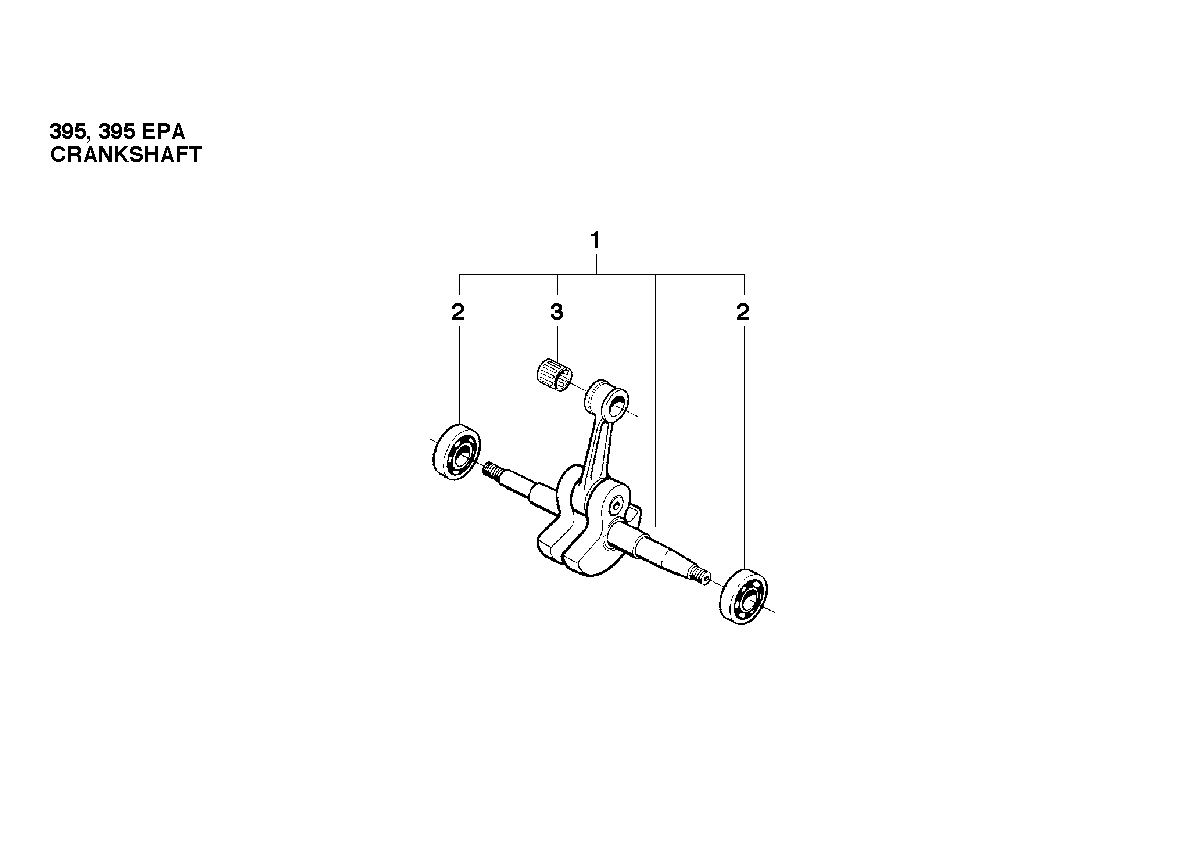 Husqvarna 537090571 onderdelentekening - positie 1