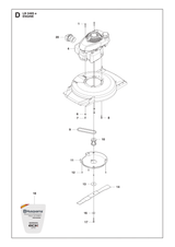 Husqvarna 594911601 onderdelentekening - positie 4
