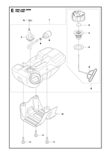Husqvarna 512845601 onderdelentekening - positie 11