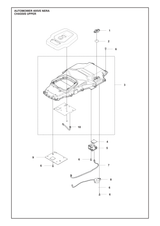 Husqvarna 548084601 onderdelentekening - positie 3