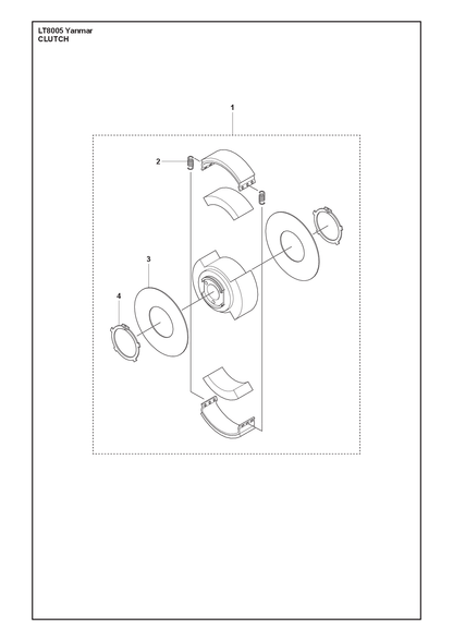 Husqvarna 594311901 onderdelentekening - positie 4