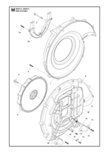 Husqvarna 576584301 onderdelentekening - positie 8