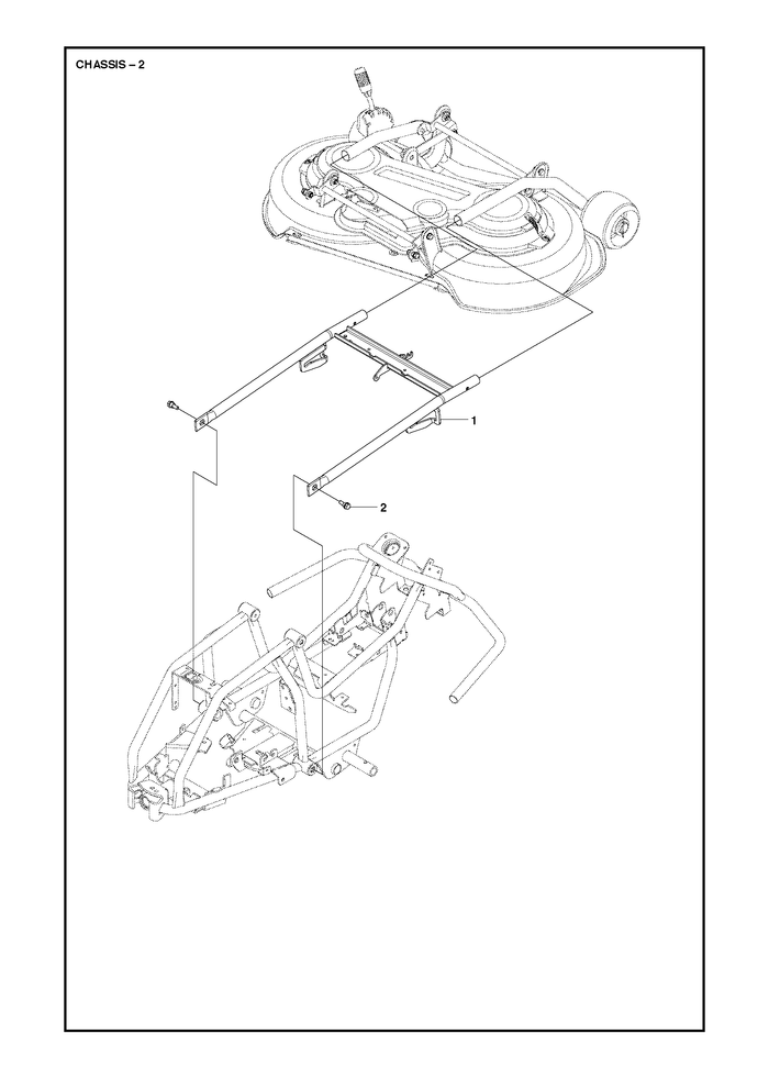Husqvarna 584833002 onderdelentekening - positie 1