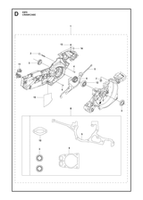 Husqvarna 588637001 onderdelentekening - positie 6