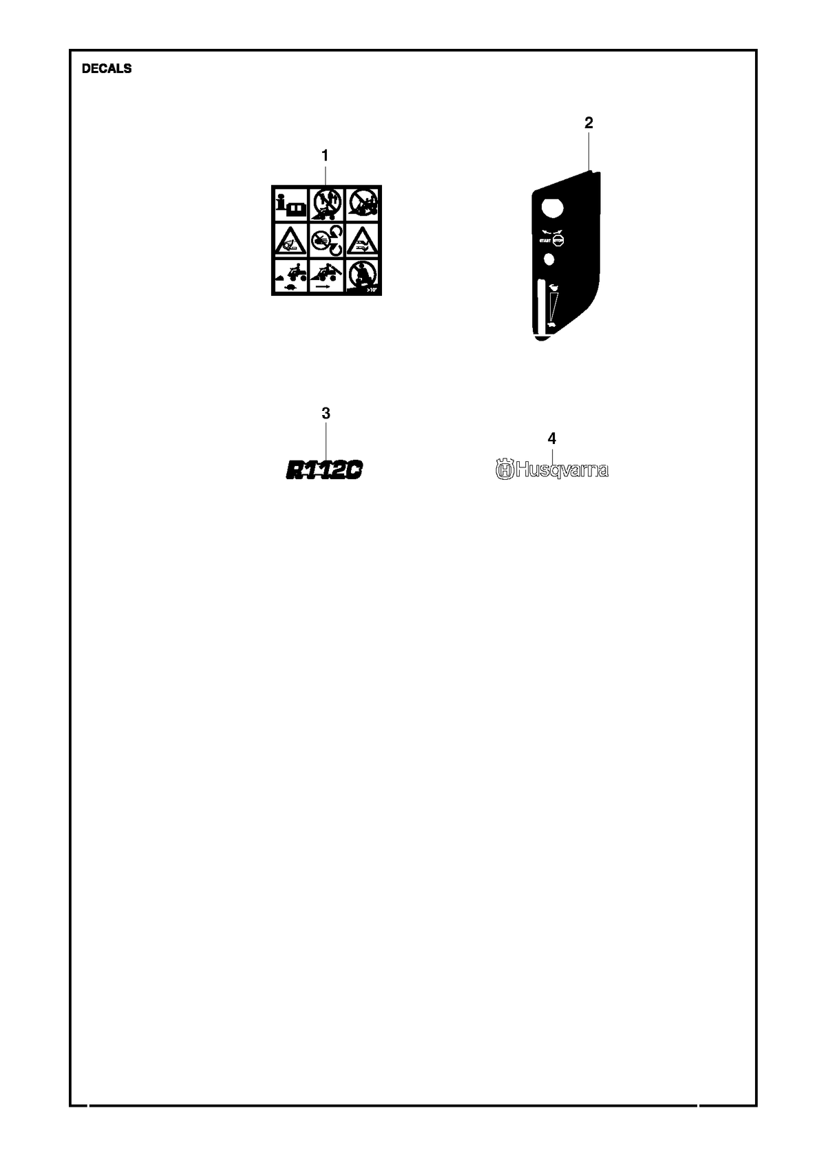 Husqvarna 581048205 onderdelentekening - positie 3