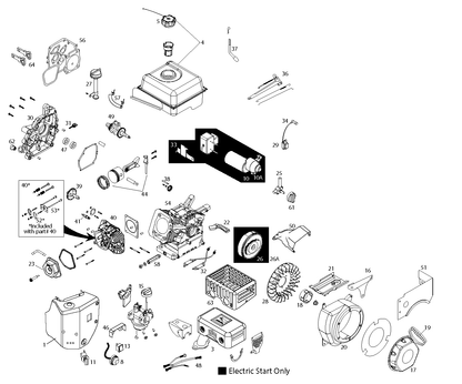 Husqvarna 532437328 onderdelentekening - positie 64