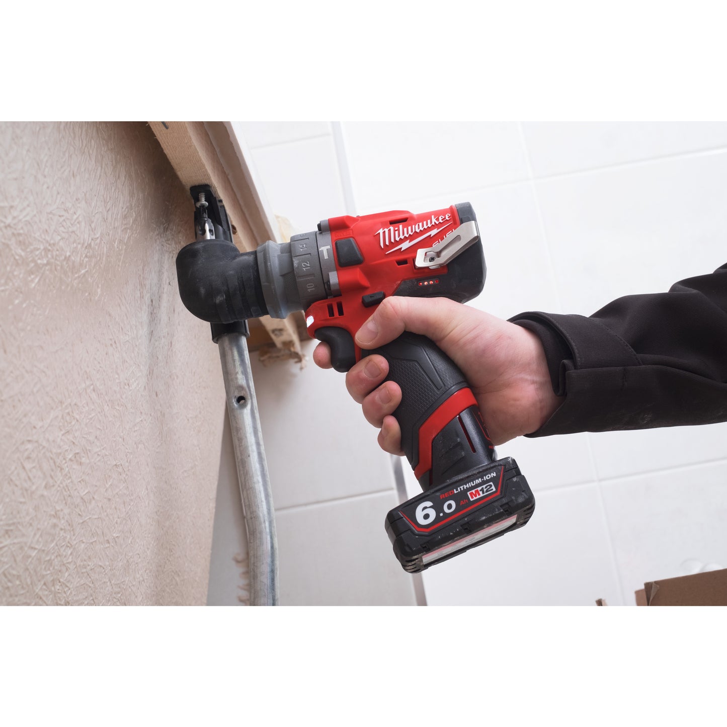 Milwaukee M12 FUEL subcompacte slagboormachine met afneembare boorhouderkeizers_nu_5