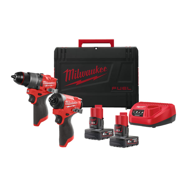 Milwaukee FPP2A2-402X M12 Power Pack (FID2 + FPD2)