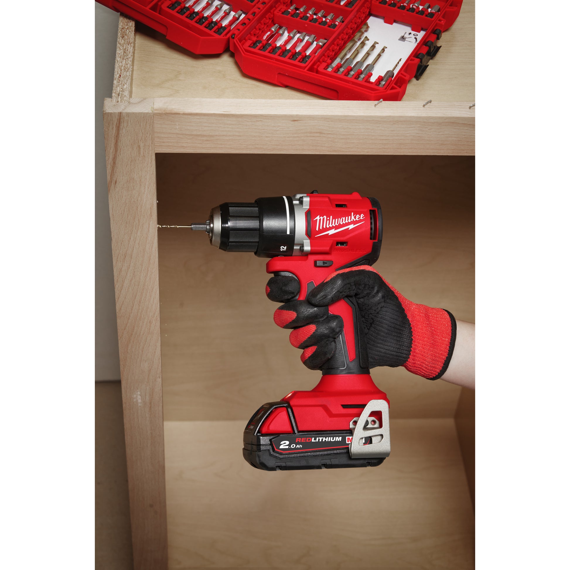 Milwaukee M18 compacte koolborstelloze boormachinekeizers_nu_7