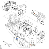 STIHL GA048903400 Combisleutel positie 37 technische tekening