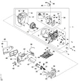 STIHL MA020841600 Afdekkap positie 41 technische tekening
