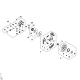 STIHL 9512-933-2379 Naaldkrans 10x16x12 positie 6 technische tekening