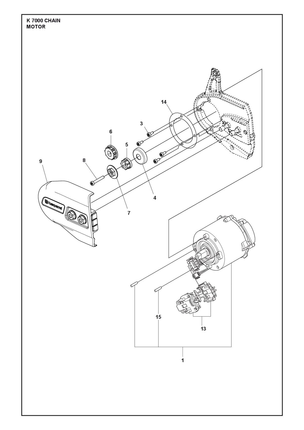 Husqvarna 588878001 onderdelentekening - positie 4