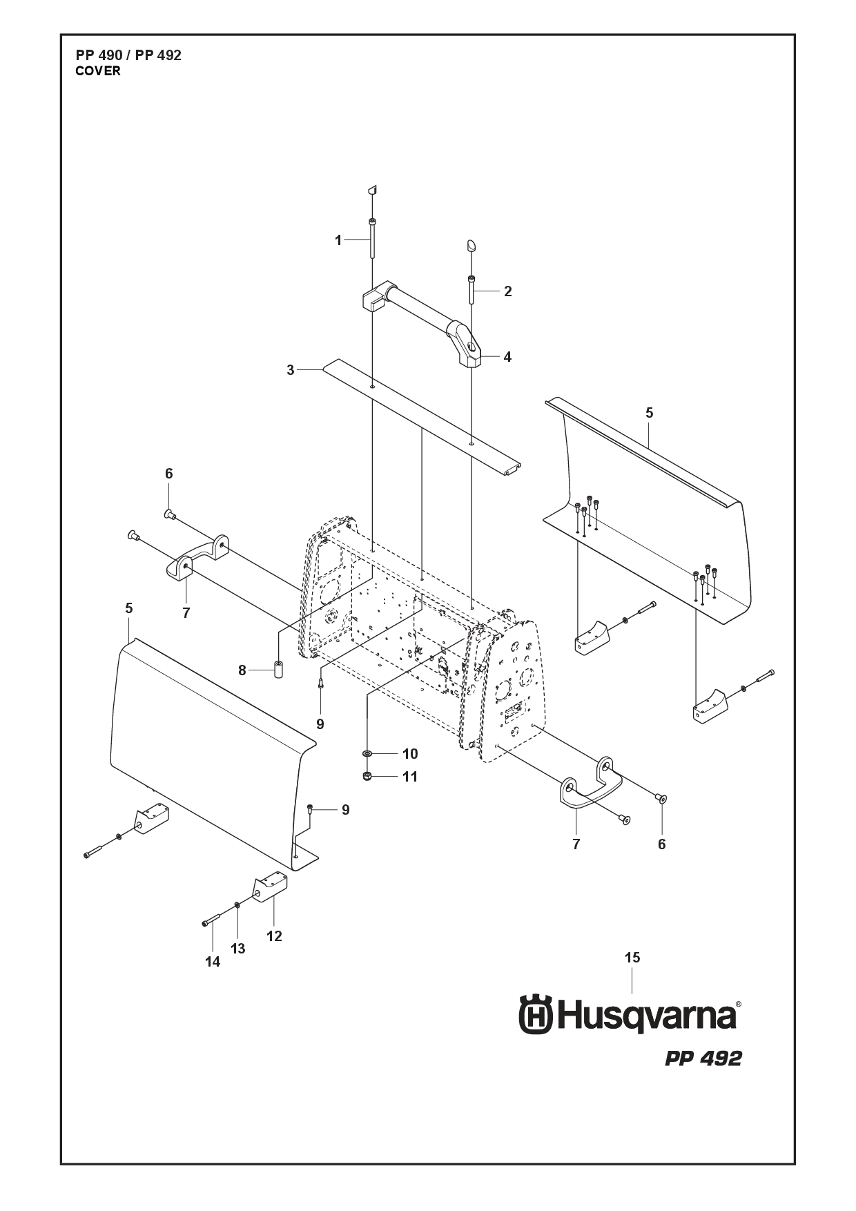 Husqvarna 505527201 onderdelentekening - positie 4