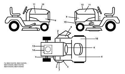 Husqvarna 532439881 onderdelentekening - positie 28