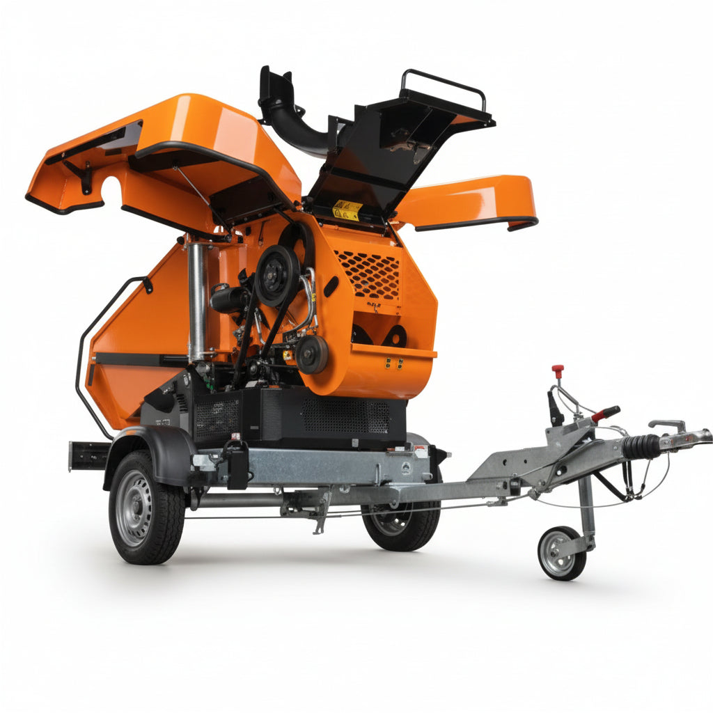 Eliet Mega Prof benzine versnipperaar 37 pk (15 cm)