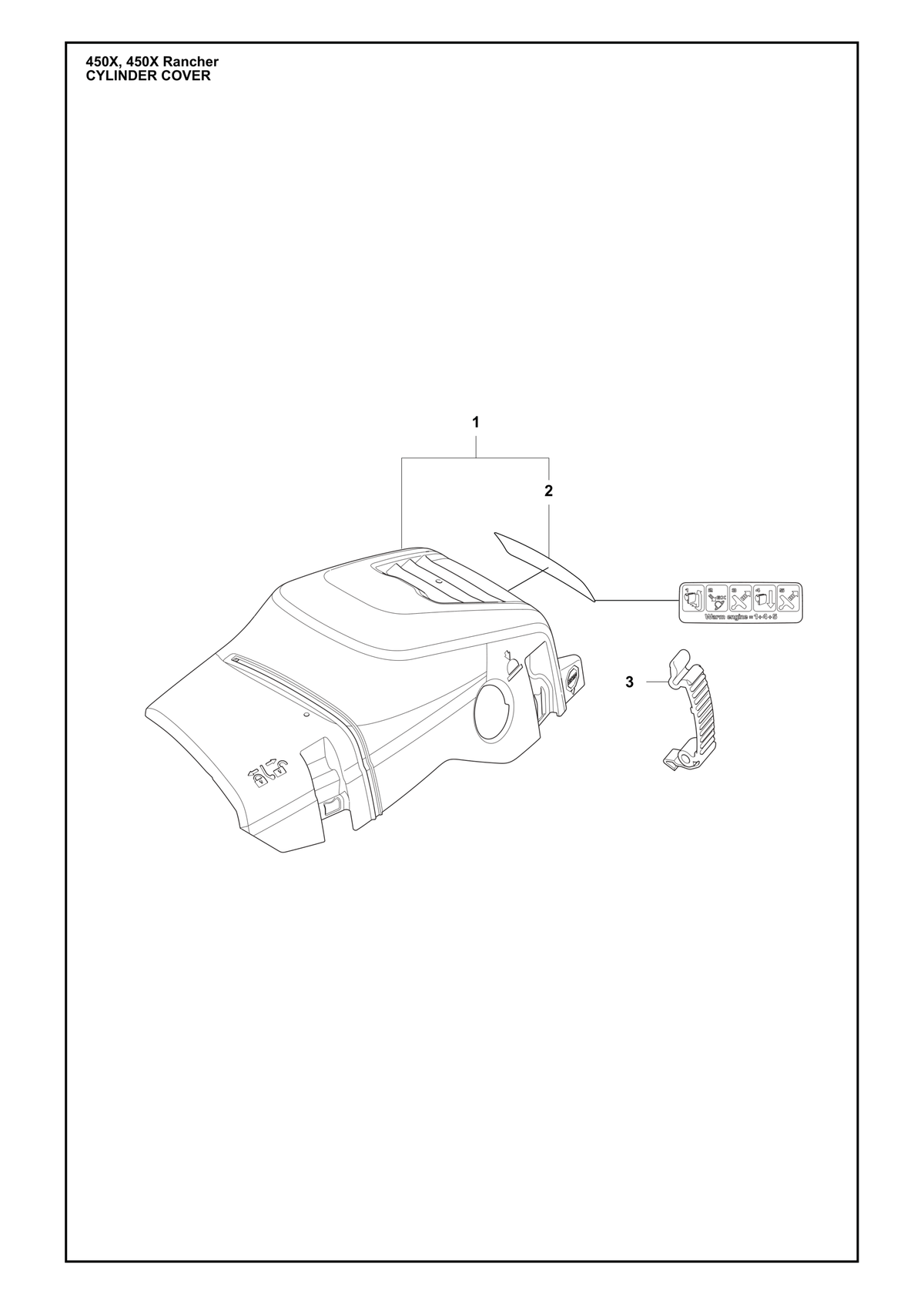 Husqvarna 546023501 onderdelentekening - positie 2