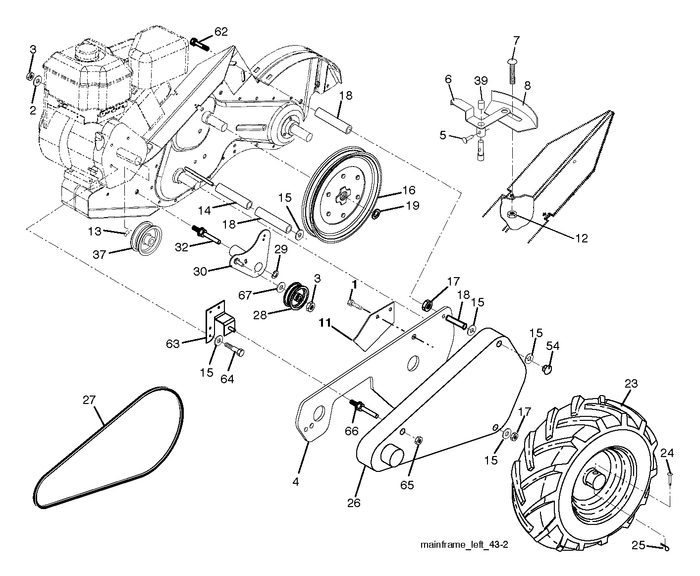 Husqvarna 874930572 onderdelentekening - positie 62