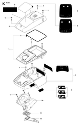 Husqvarna 506398405 onderdelentekening - positie 7