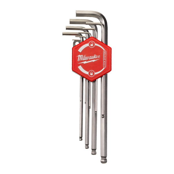 Milwaukee Hex Key Inbussleutelset - 9 stuks