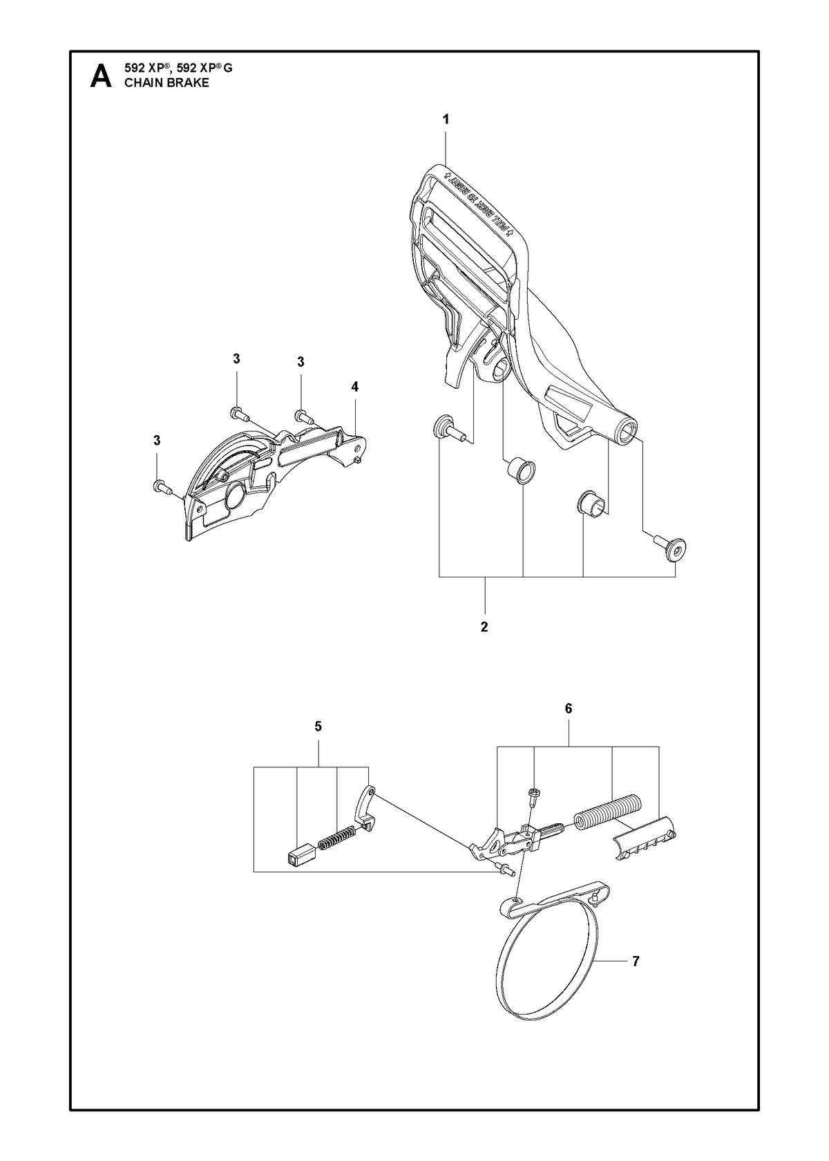 Husqvarna 598826701 onderdelentekening - positie 6